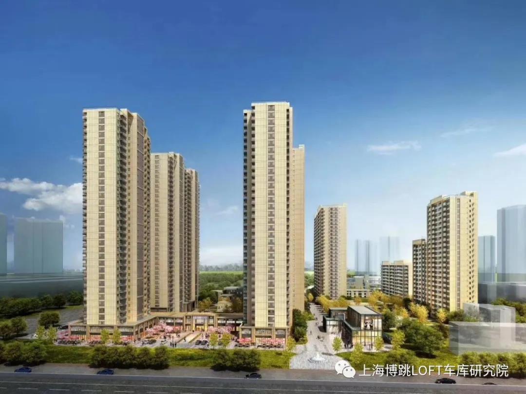 湘潭采用了LOFT车库武汉当代集团春风十里项目现已结构封顶！